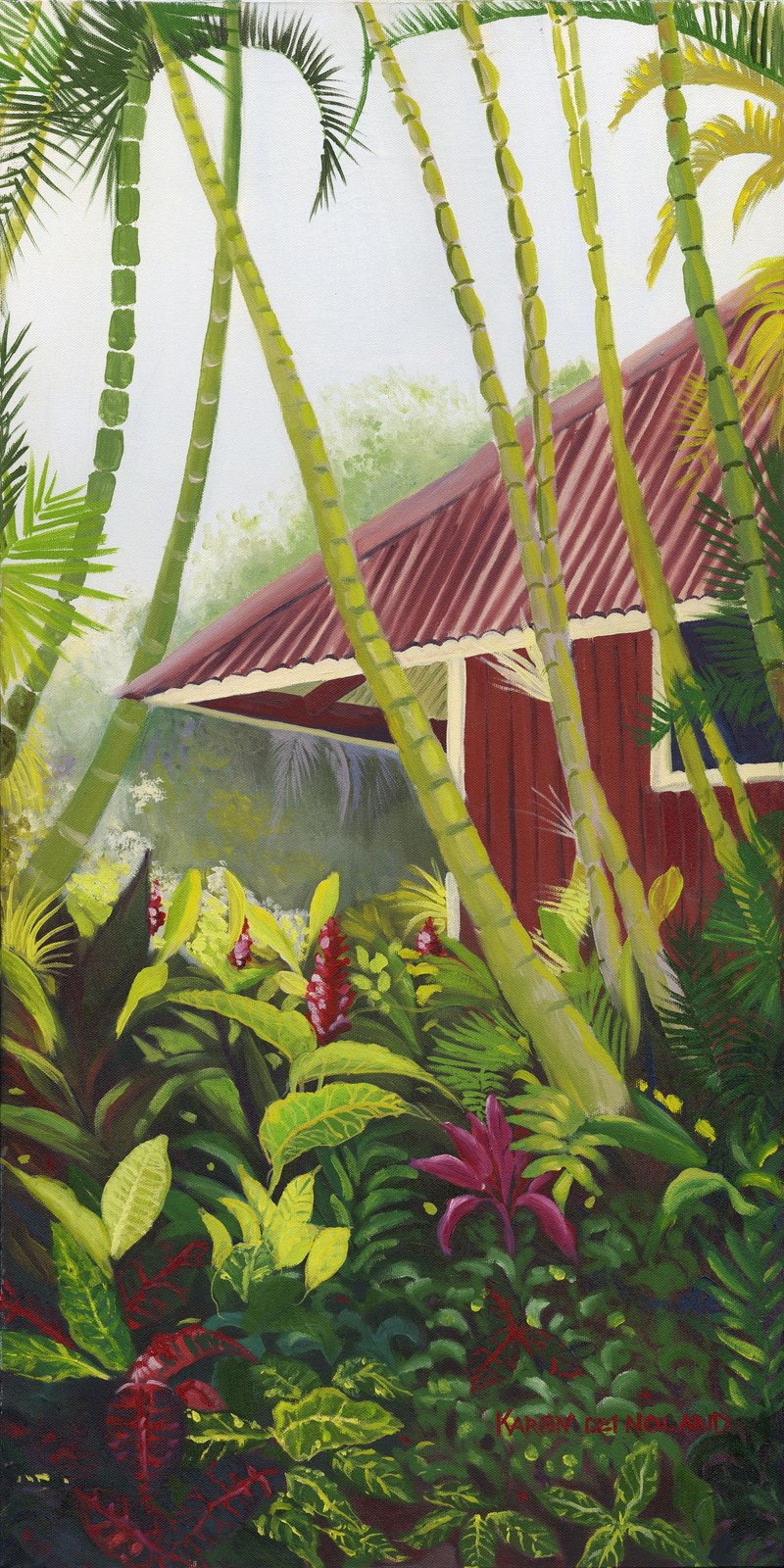 Maui Tropical Plantation by Karen Lei Noland, printed by Maui Digital Imaging.